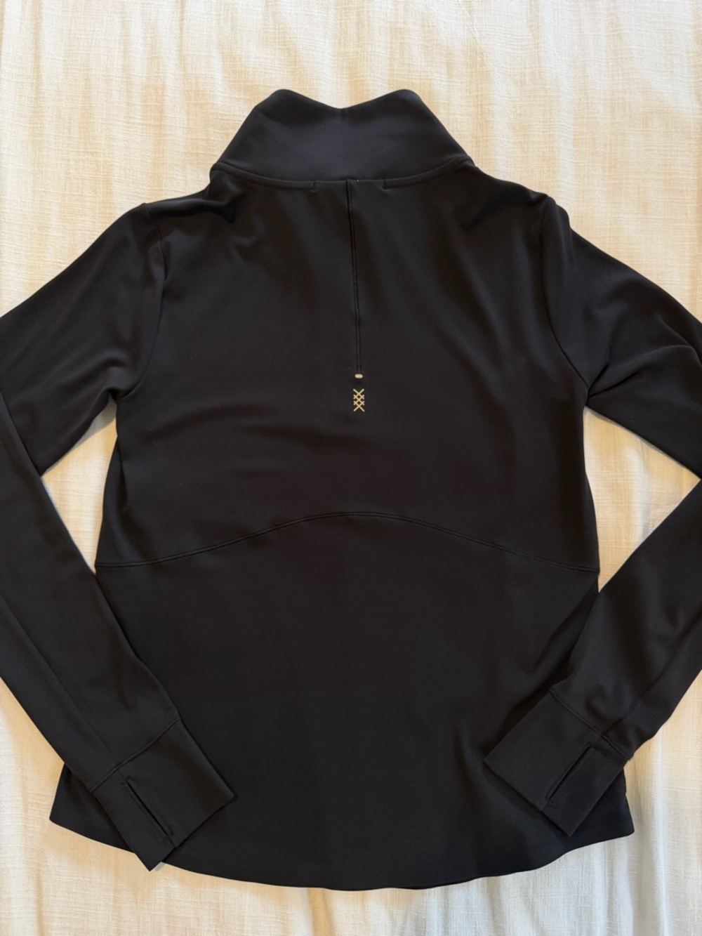 Rhone Course to Court 1/4 Zip, Black XS - Picture 9 of 16